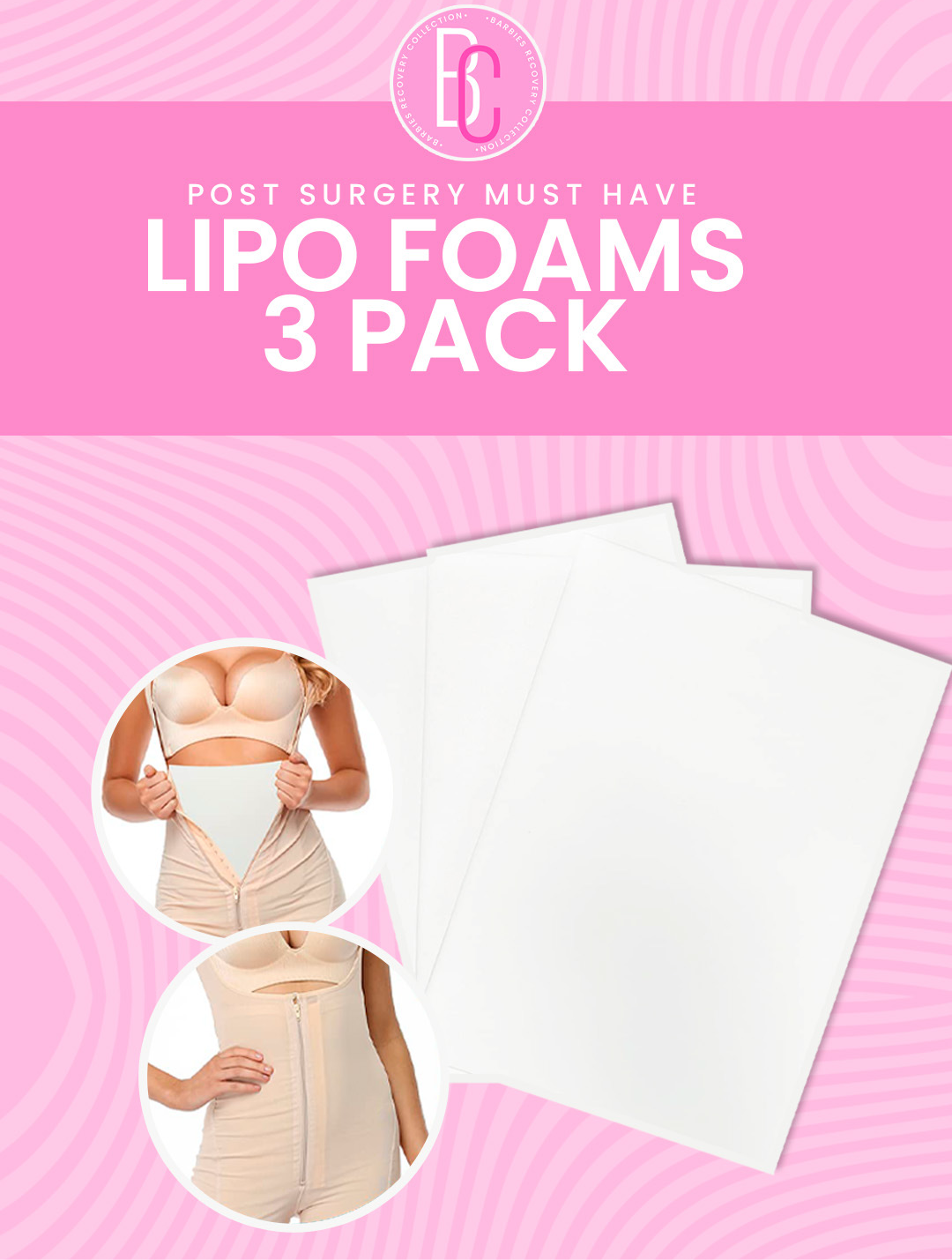 3-PACK LIPO FOAMS
