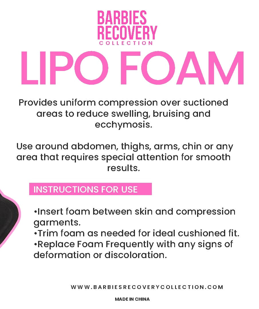 3-PACK LIPO FOAMS – barbie recovery collection